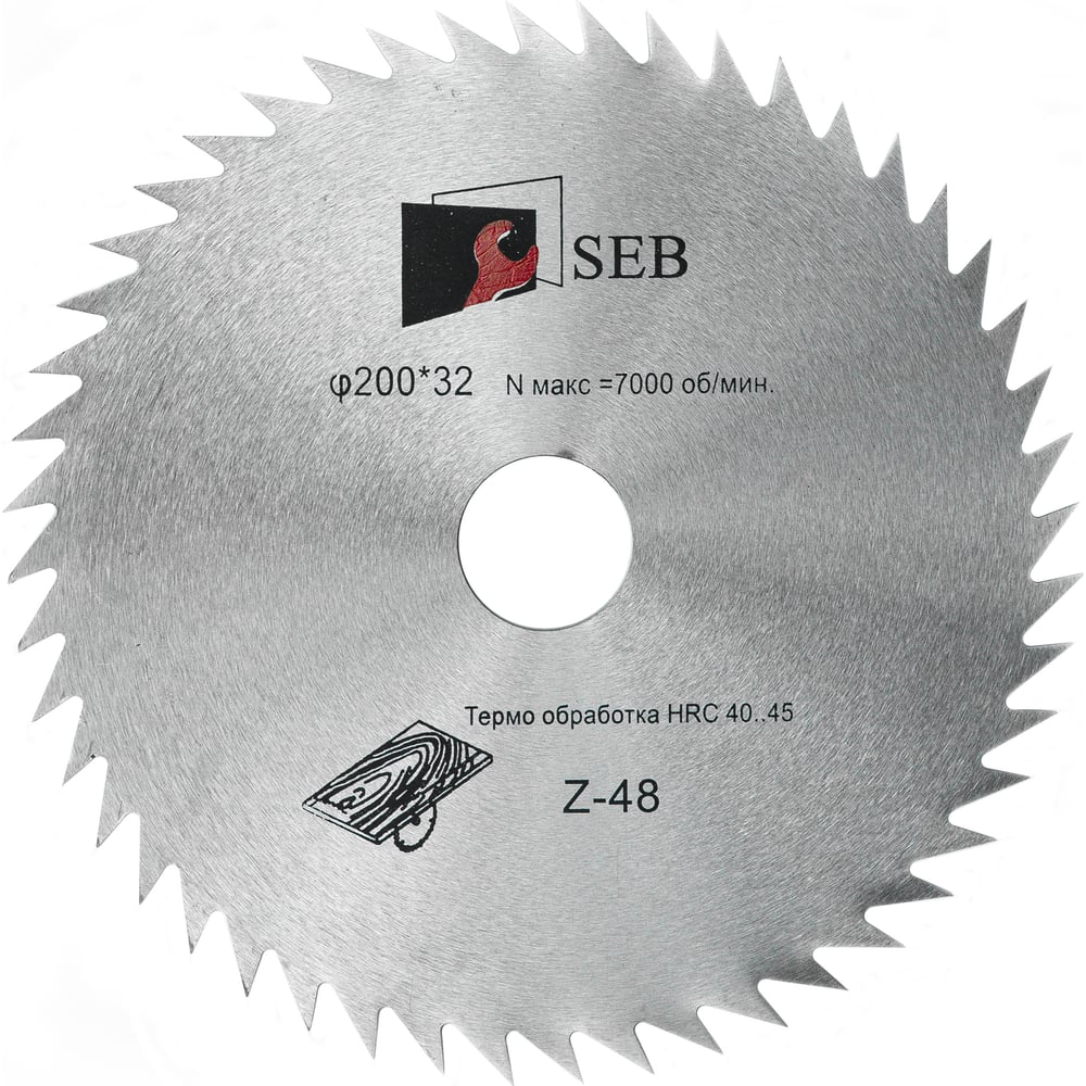 Пильный диск по дереву S.E.B 306PG-2004832BP - фото 1