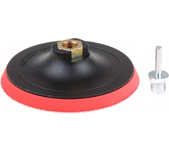 Изображение товара Тарелка опорная с липучкой 125 мм, 6 мм/М14 Gepard GP0830-125