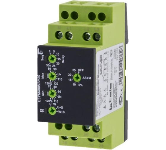 Изображение товара Реле контроля фаз TELE E3YM400VSY20 1341408