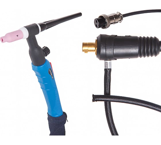 Изображение товара Горелка сварочная TIG WGT-26V 4 м, 250 А SOLARIS WGT-26V450