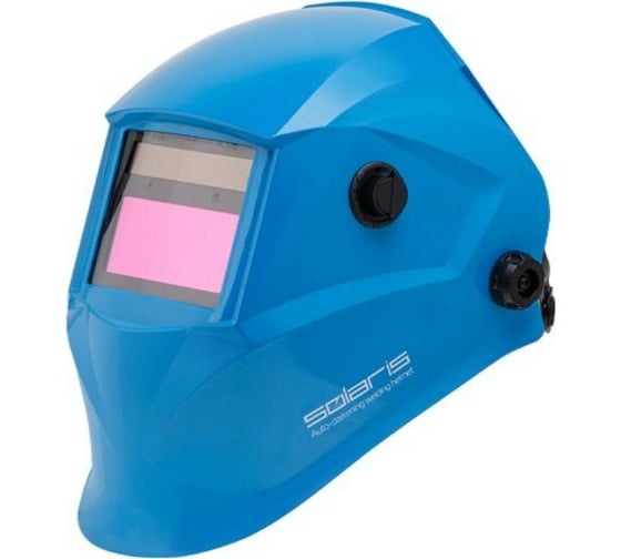 Изображение товара Маска сварочная хамелеон голубой глянец ASF520S SOLARIS ASF520S.PBL