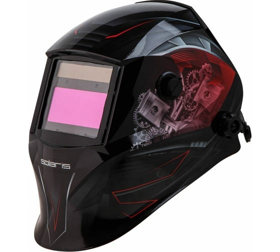 Изображение товара Маска сварочная хамелеон красный ASF520S Car Master SOLARIS ASF520S.CMR