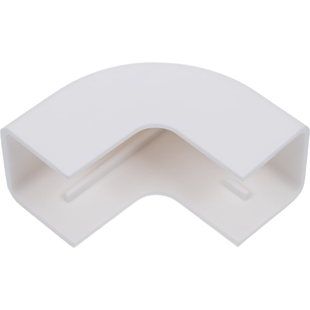 Изображение товара Внешний плавный угол к U-LITE Экопласт RNE16/16 16x16мм, белый, IP40