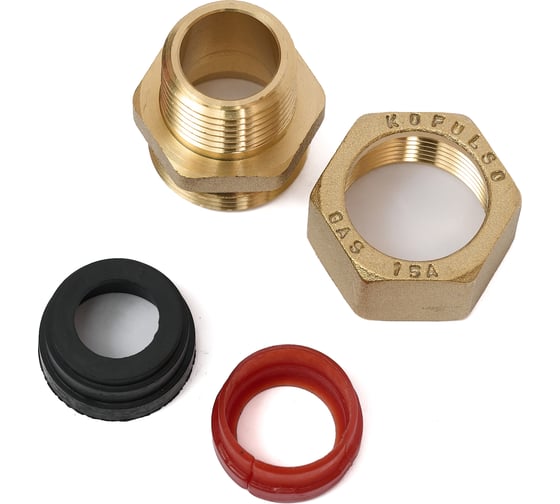 Изображение товара Муфта KOFULSO "труба-наружн. резьба"(папа) газ BCG15