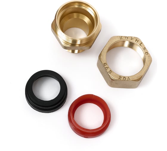 Изображение товара Муфта KOFULSO "труба-наружн. резьба"(папа) газ BCG20