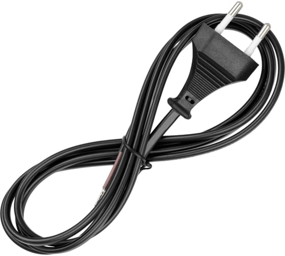 Изображение товара Шнур с плоской вилкой TDM ELECTRIC ШУ02 ШВВП 2x0,75мм2 1,7 м. черный SQ1305-0012