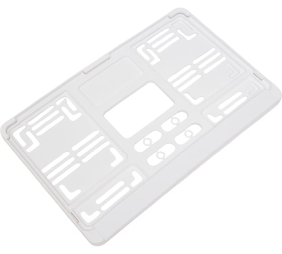 Изображение товара Рамка под номерной знак для японских и американских автомобилей Airline 290х170 мм, белая AFC-16