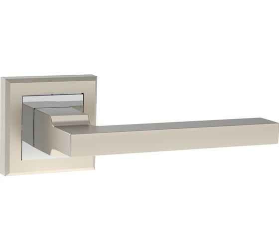 Изображение товара Раздельная ручка Punto VECTOR QL SN/CP-3 матовый никель 43799