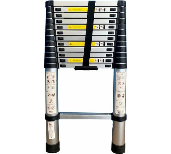 Изображение товара Телескопическая лестница SevenBerg QH-13 3,8 м.