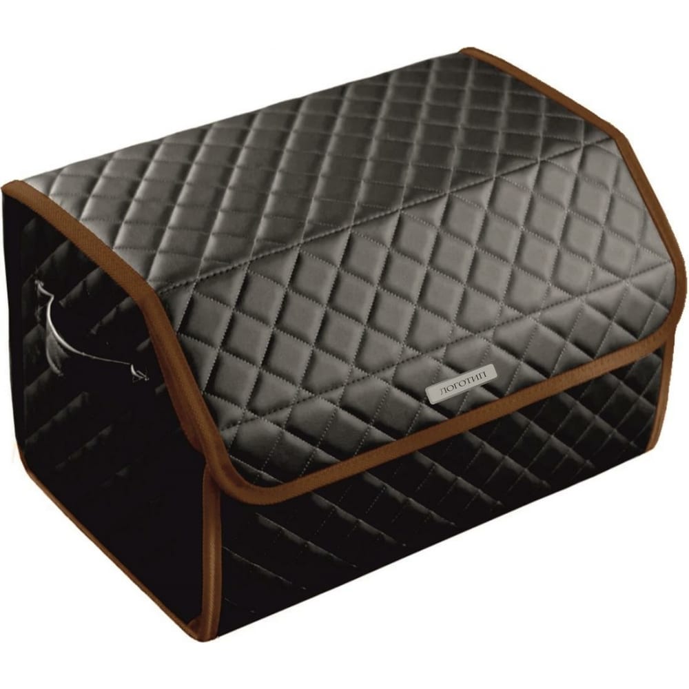 Сумка-органайзер в багажник Vicecar органайзер для хранения с крышкой 9 5 × 9 5 × 7 5 см в картонной коробке прозрачный коричневый