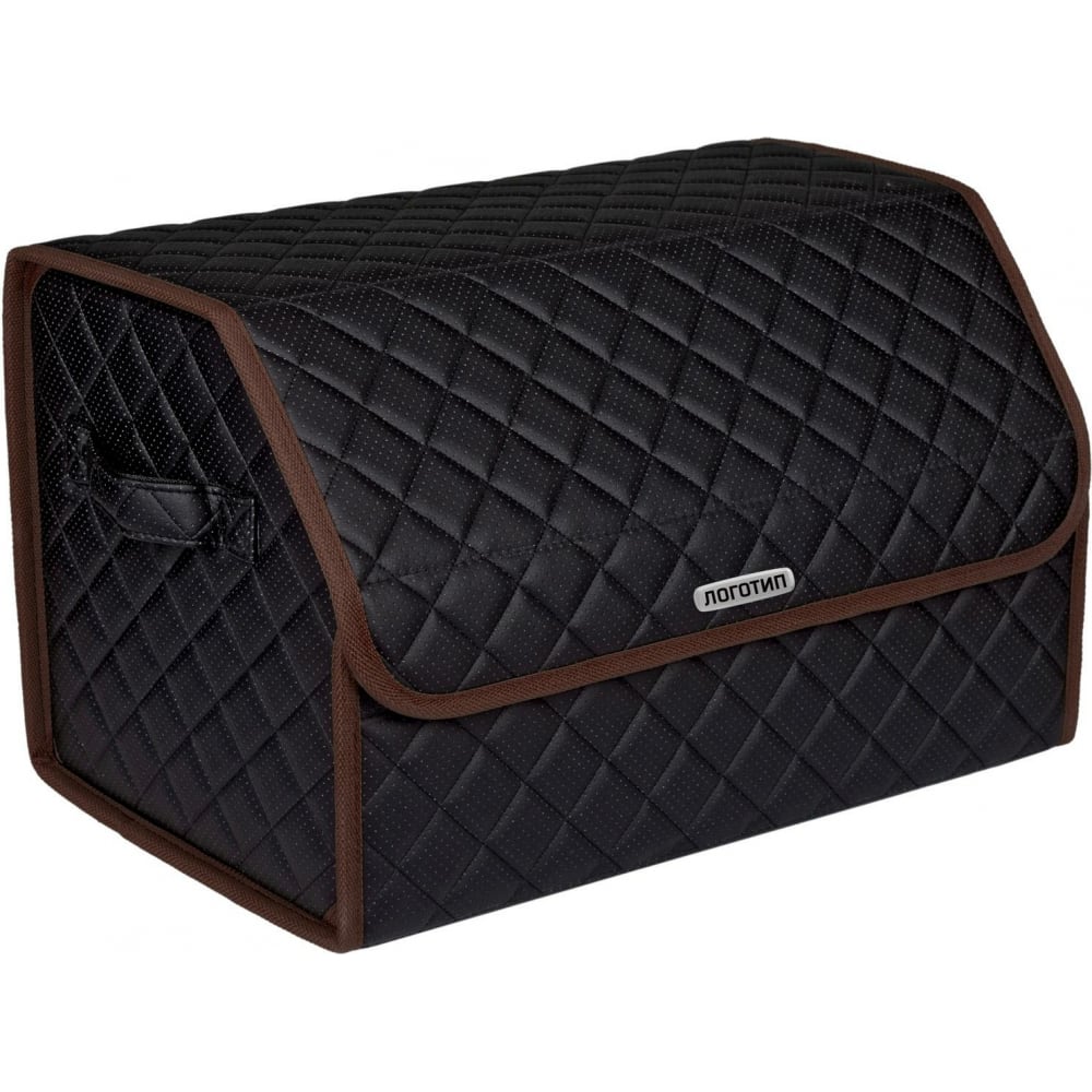 Сумка-органайзер в багажник Vicecar органайзер для хранения с крышкой 9 5 × 9 5 × 7 5 см в картонной коробке прозрачный коричневый