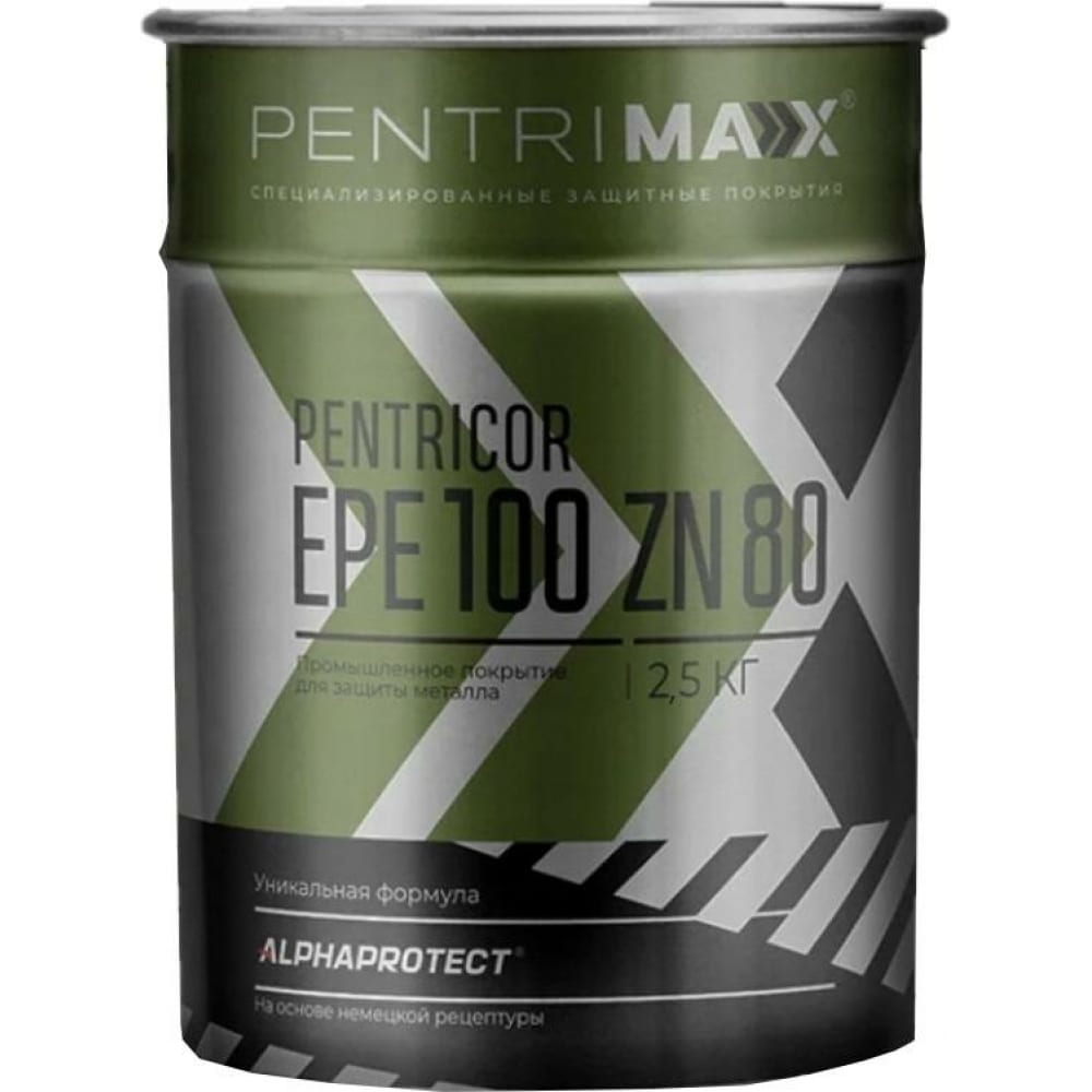 Грунт PentriMax, цвет серый 00-00001404 PentriCor EPE 100 Zn 80 - фото 1