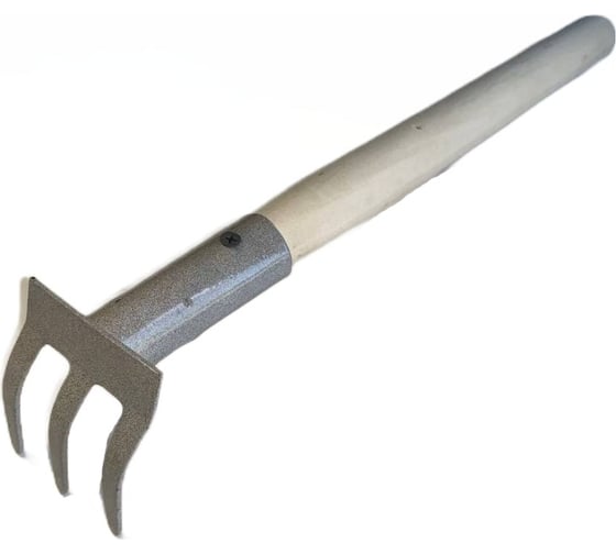 Изображение товара Прямые грабли Агростройлидер 3-х зубые, с черенком ГП-3 САД-11.08