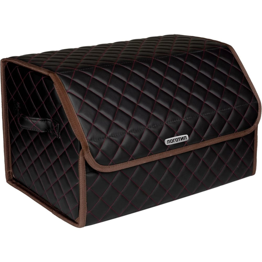 Сумка-органайзер в багажник Vicecar органайзер для хранения ватных палочек с крышкой d 9 5 × 9 7 см в картонной коробке прозрачный коричневый