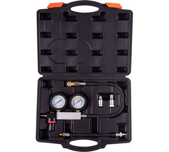 Изображение товара Манометры для проверки бензиновых двигателей AFFIX ЦПГ кейс, 6 предметов AF12060006C