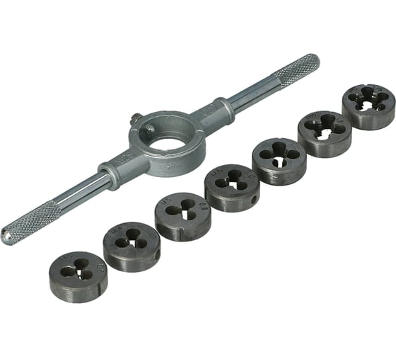 Изображение товара Набор плашек FASTER TOOLS M3-M12 2384