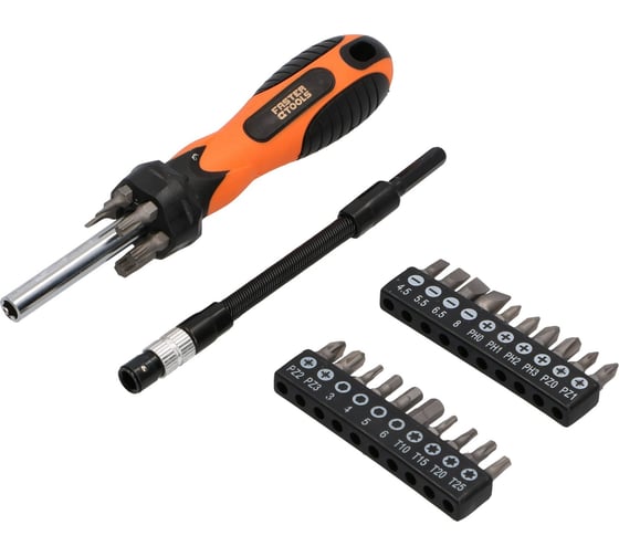 Изображение товара Отвертка FASTER TOOLS с гибким удлинителем 728