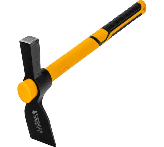 Изображение товара Кирка Denzel-молоток 650 г, фибергласовая обрезиненная рукоятка, 385 мм 21832