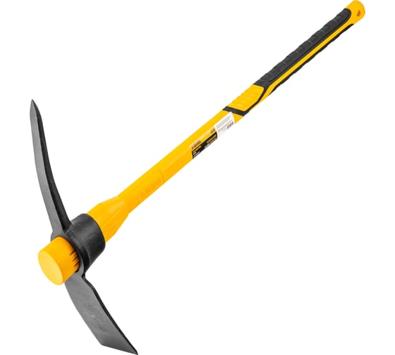 Изображение товара Кирка Denzel 2250 г, широкая, фиберглассовая обрезиненная рукоятка, 900 мм 21838