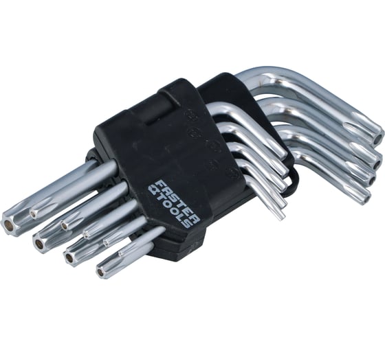 Изображение товара Шестигранные ключи FASTER TOOLS Torx T10 - T50 1120