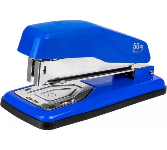 Изображение товара Степлер DELI, 25 листов, синий, 50 скоб, коробка, 12 шт в упаковке E0414S/Blue