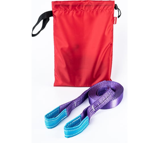 Изображение товара Буксировочный трос Tplus 4 т, 4 м, петля/петля T014643