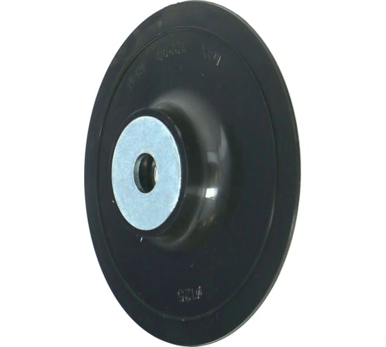 Изображение товара Тарелка опорная пластиковая под круг фибровый 125 мм FASTER TOOLS 3583