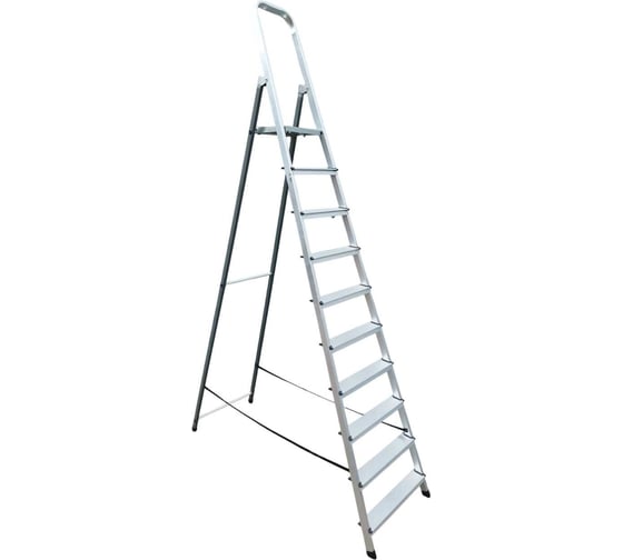 Изображение товара Алюминиевая лестница-стремянка LWI 10 ступеней LWI10