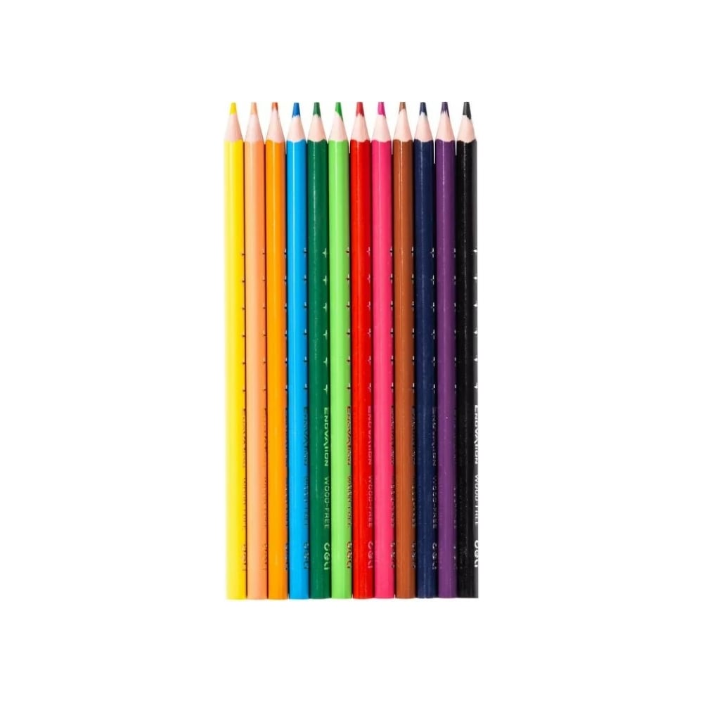 Цветные карандаши DELI клеевой пистолет deli dl2560 60вт диаметр стержня 11мм
