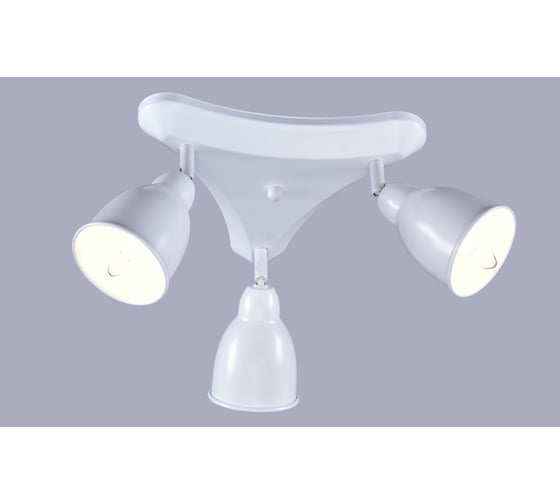 Изображение товара Потолочный светильник РОССВЕТ 3х60ВтхE14 РС21844 WT/3C