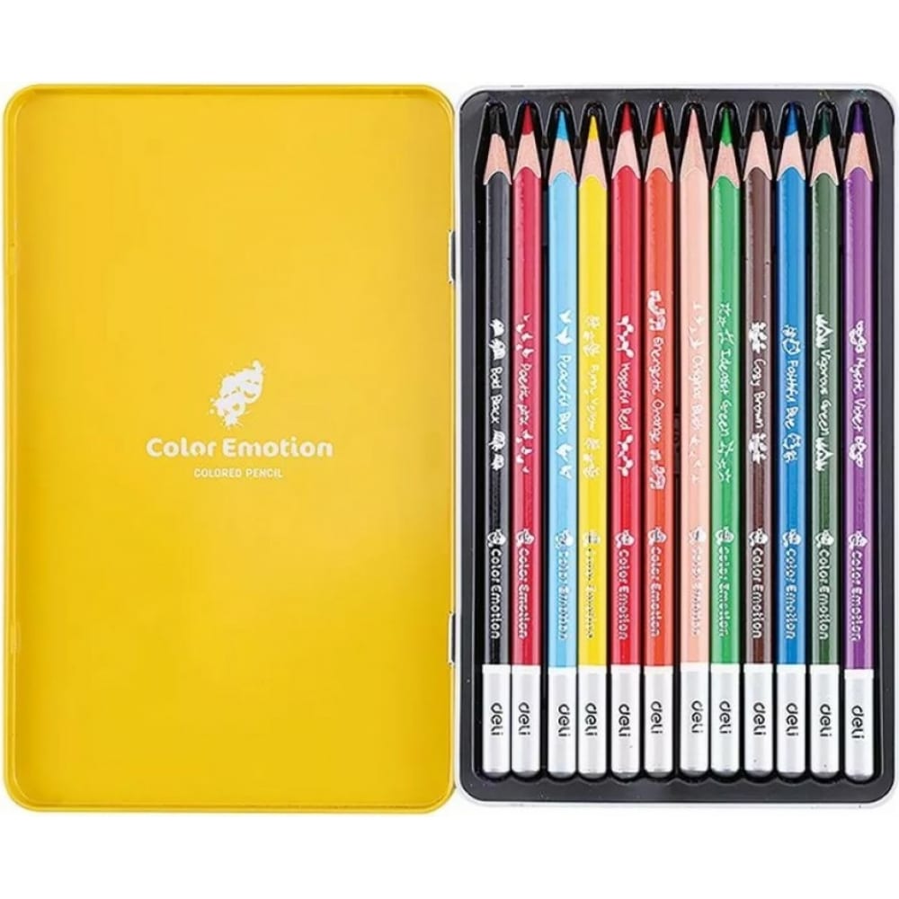 Цветные карандаши DELI цветные карандаши deli