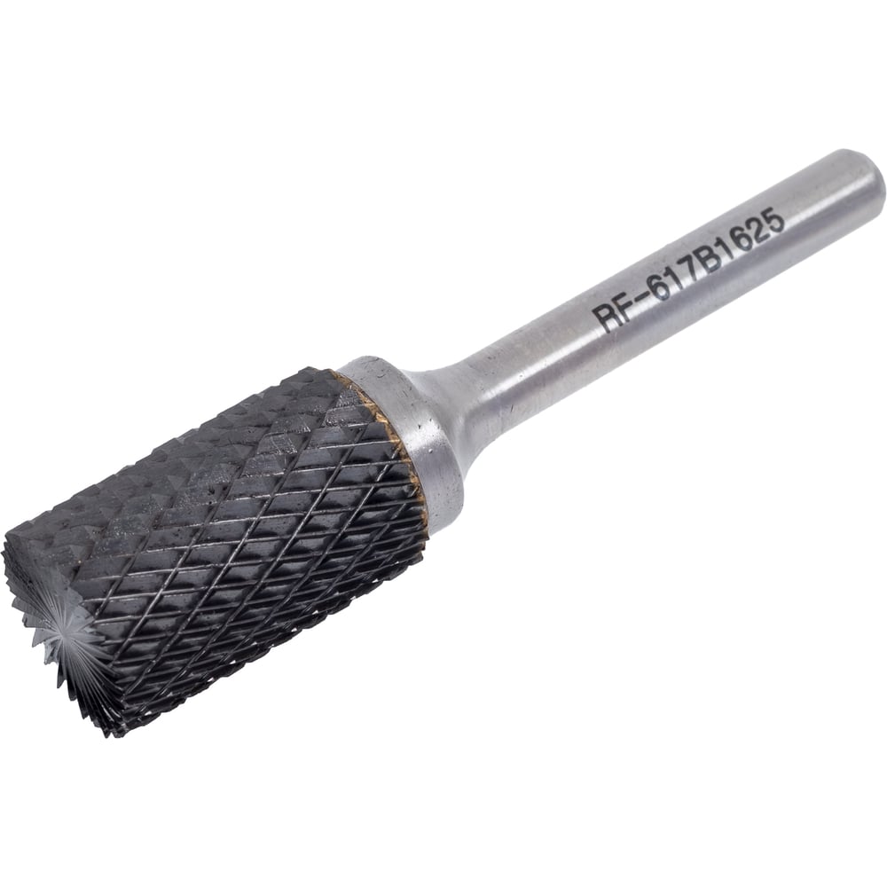 Изображение товара Шарошка цилиндрическая по металлу с торцевой поверхностью 16 мм ROCKFORCE RF-617B1625