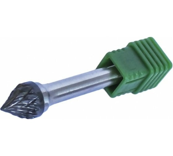 Изображение товара Шарошка коническая пика вытянутая по металлу 16 мм, хв-к 6 мм Rockforce RF-617J1613