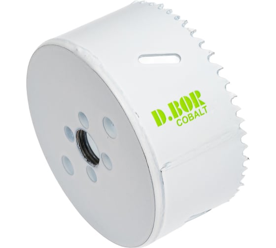 Изображение товара Коронка биметаллическая COBALT M42 89 мм D.BOR D-HS-BIM-CO-38-089