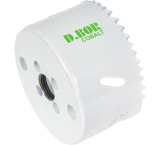 Изображение товара Коронка биметаллическая COBALT M42 73 мм D.BOR D-HS-BIM-CO-38-073