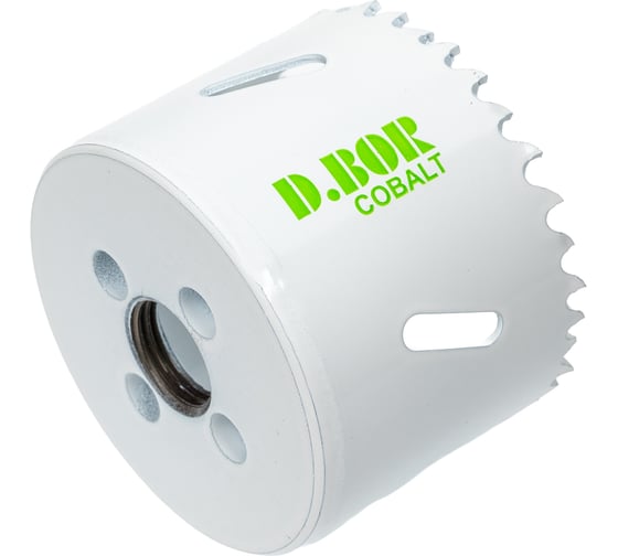 Изображение товара Коронка биметаллическая COBALT M42 59 мм D.BOR D-HS-BIM-CO-38-059