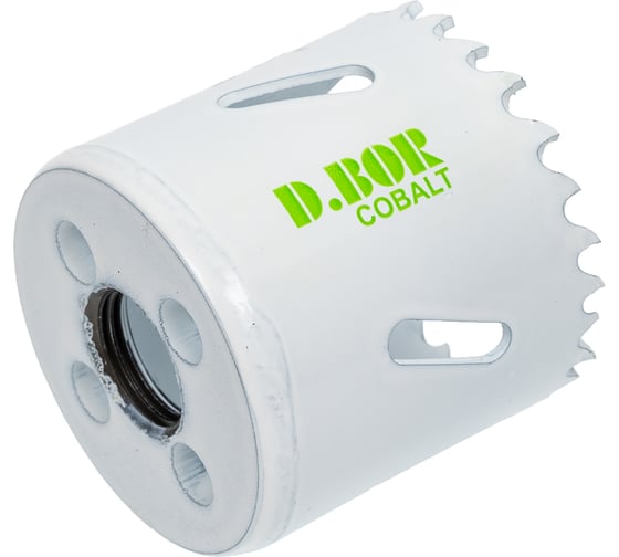 Изображение товара Коронка биметаллическая COBALT M42 46 мм D.BOR D-HS-BIM-CO-38-046