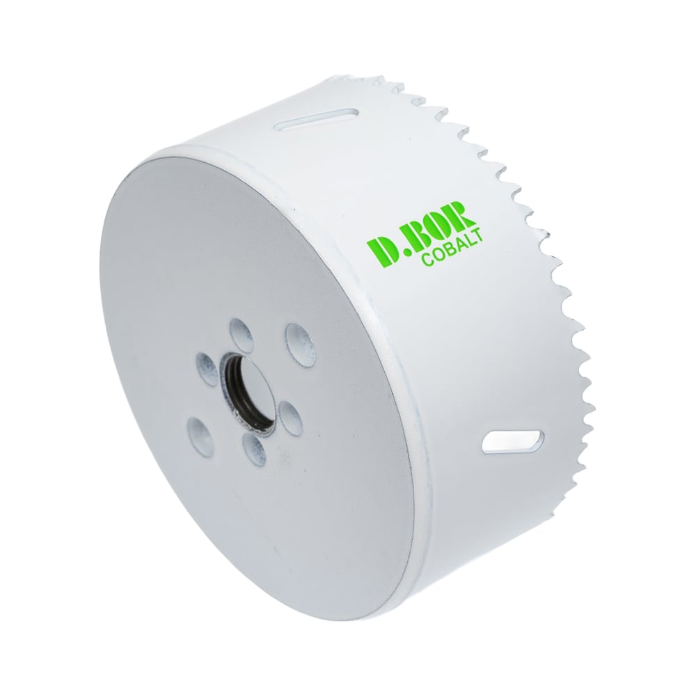 Изображение товара Коронка биметаллическая COBALT M42 98 мм D.BOR D-HS-BIM-CO-38-098 для дерева металла пластика