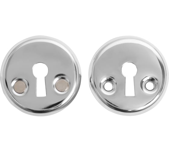 Изображение товара Накладка для сувальдного механизма для финских дверей Аллюр 016S-50 CP хром 14052