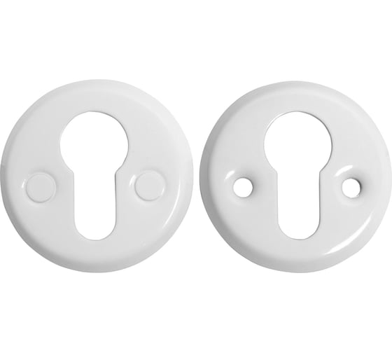 Изображение товара Накладка для ц/м для финских дверей Аллюр 016PZ-50 WW белый 14058