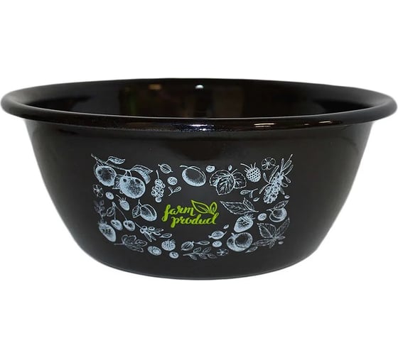 Изображение товара Эмалированная миска appetite 1.5л 1с7с Berry