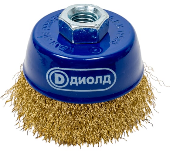 Изображение товара Щетка чашечная ЩЧ-75 П 75 мм, М14 для ушм ДИОЛД 90042021