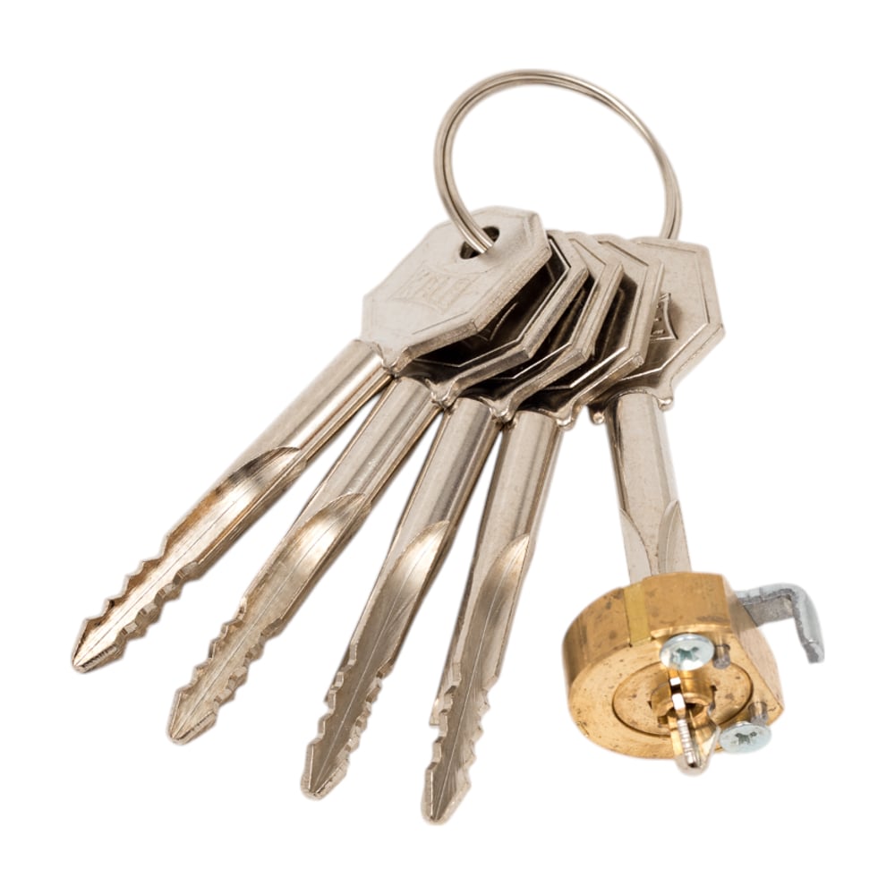 Изображение товара Цилиндровый механизм KALE KILIT 164/FB мм для замков с крестовыми ключами