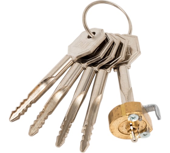 Изображение товара Цилиндровый механизм KALE KILIT 164/FB мм, для замков с крест. ключами, 5 кл. 1026