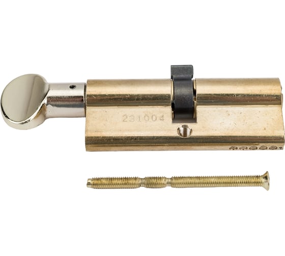 Изображение товара Цилиндровый механизм с вертушкой KALE KILIT 164 BM/80 (35+10+35) мм, латунь, 5 кл. 1041