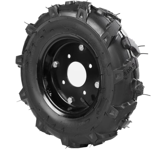 Изображение товара Колесо для мотоблока Елочка 4.00-8 400 мм, 4 отверстия А5 1000948