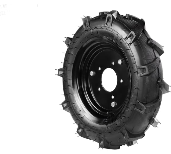 Изображение товара Колесо для мотоблока Елочка 4.00-10 480 мм, 5 отверстий А5 1000950