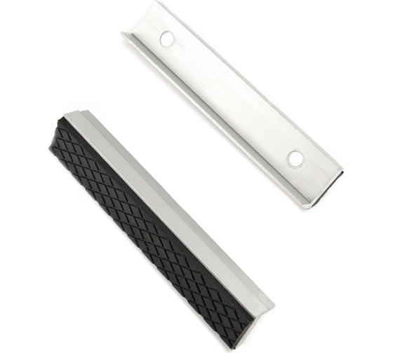 Изображение товара Губки для тисков Al резина с магнитом 2 шт, 100 мм GSR B00908100