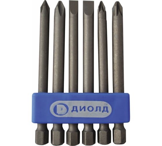 Изображение товара Набор бит НСН-6 6 шт ДИОЛД 90023001