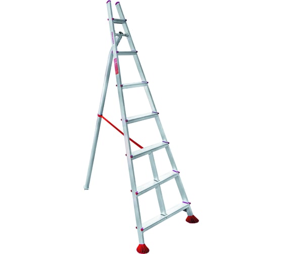 Изображение товара Садовая стремянка Новая Высота 1x7 ступеней 3191107